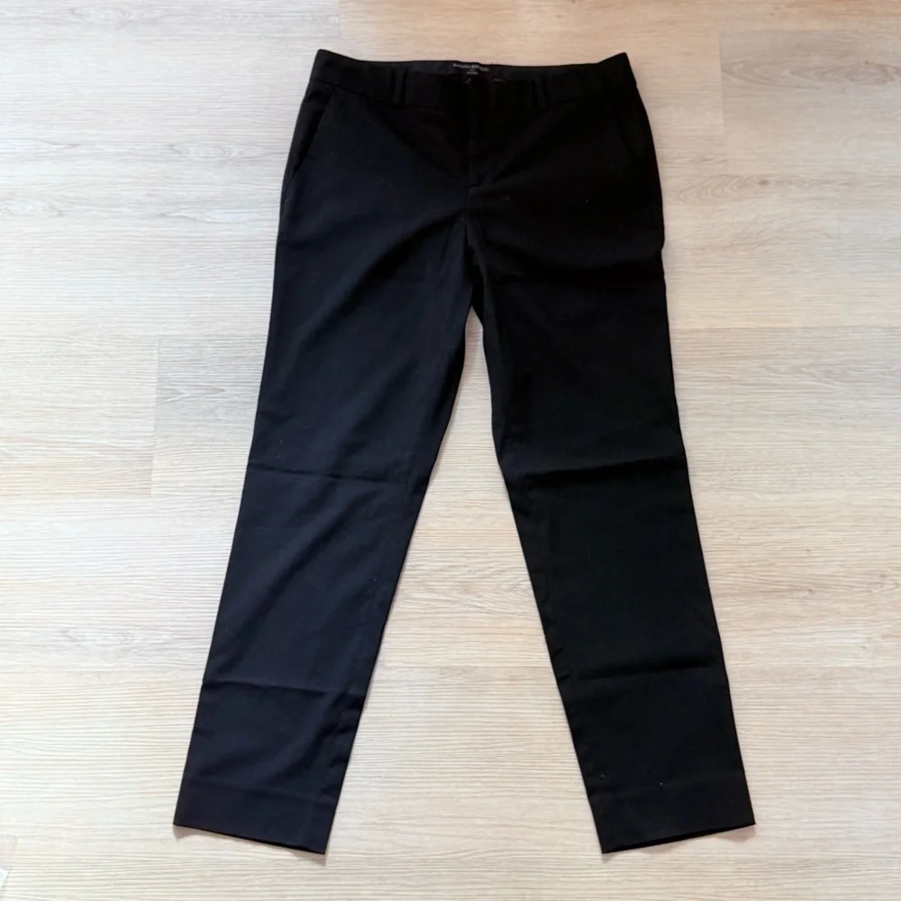 Banana Republic Hampton Fit Black Dress Pants